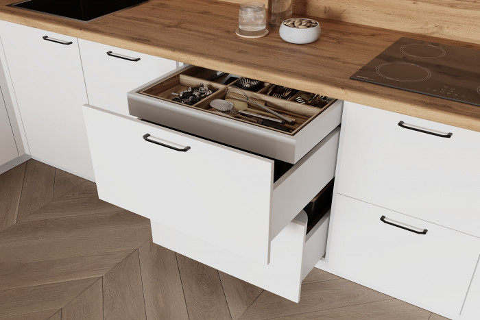 КГ Угловой 1500х2400 (без пм) , Белый софт матовый  Арника РМ