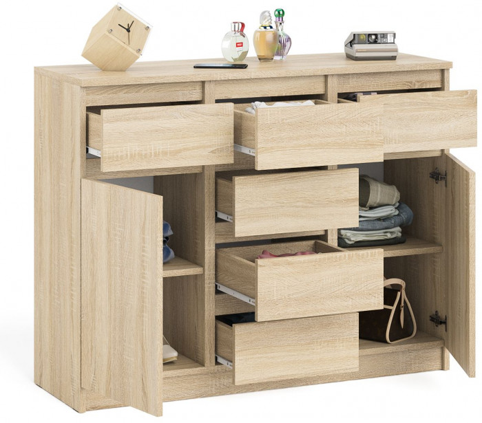 Мори Комод МК1200.4, дуб сонома