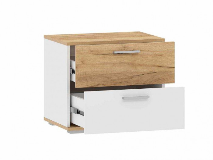 Прихожая Санти-4 Белый/Дуб крафт золотой