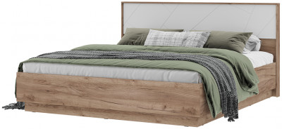 ОРЕГОН КР 01 1.4х2.0 (1474х990х2070) Фасад МДФ БЕЛЫЙ СУПЕРМАТ,ДУБ КРАФТ ТАБАЧНЫЙ/Корпус ДУБ КРАФТ ТАБАЧНЫЙ