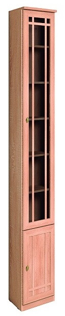 Шкаф книжный Шерлоск 35 правый, дуб сонома