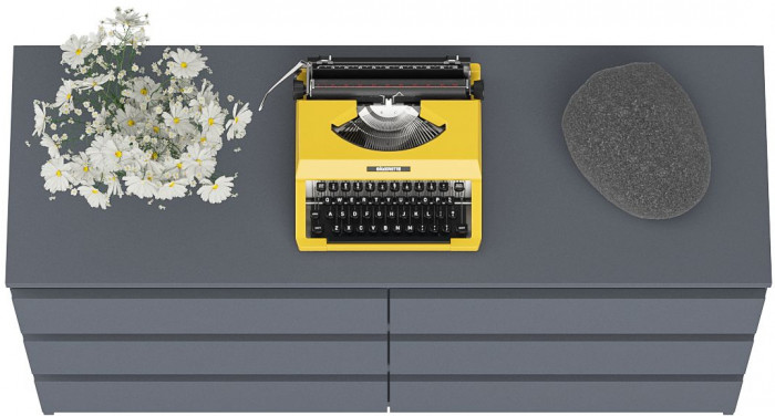 Мори Комод МК1200.6, графит