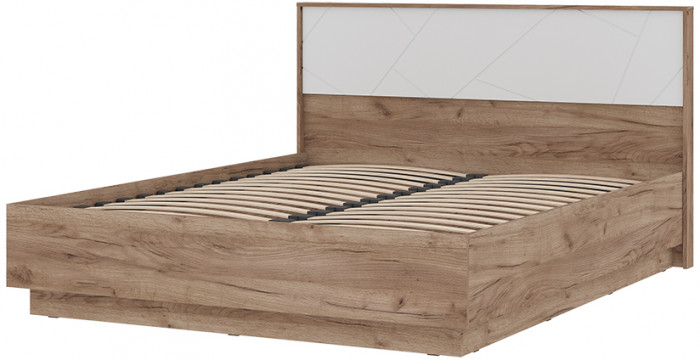 ОРЕГОН КР 03 1.8х2.0 (1874х990х2070) Фасад МДФ БЕЛЫЙ СУПЕРМАТ,ДУБ КРАФТ ТАБАЧНЫЙ/Корпус ДУБ КРАФТ ТАБАЧНЫЙ