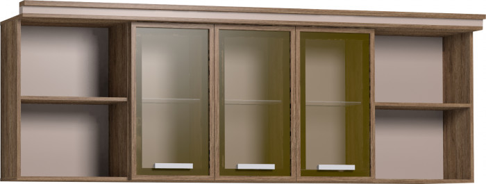 Шкаф навесной Nature 81, дуб табачный