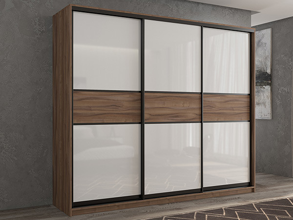 Шкаф-купе Кааппи 11 Орех Тьеполло 180х60х230 см