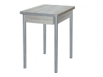 Глайдер стол обеденный / Ясень светлый/металлик