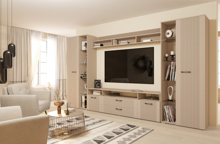 Шкаф с открытой нишей (левое исп.) 