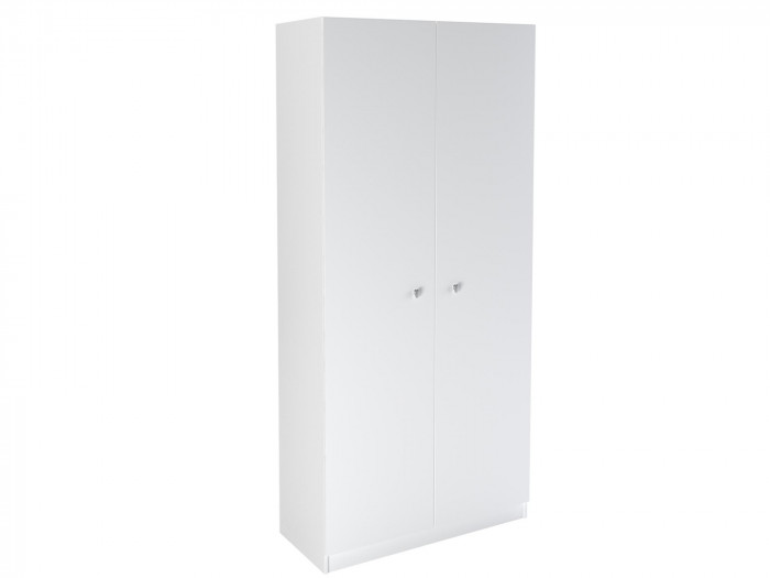Шкаф прямой 45 Белый/Белый