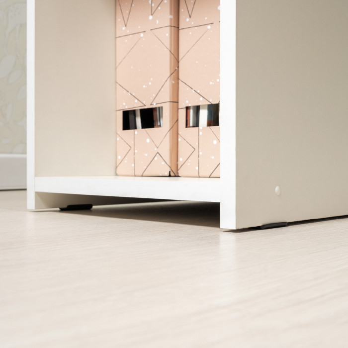 компьютерный стол Комфорт 12.77F, белый шагрень