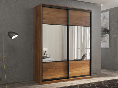 Шкаф-купе Кааппи 6 Кастелло Бренди 160х45х230 см