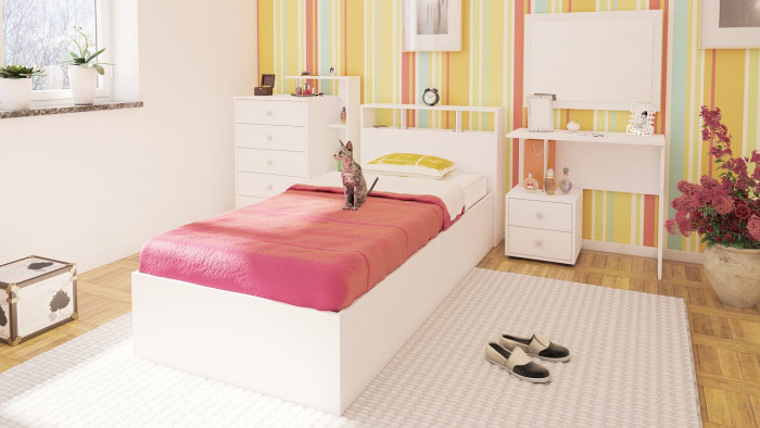 Камелия Кровать 0900, белый