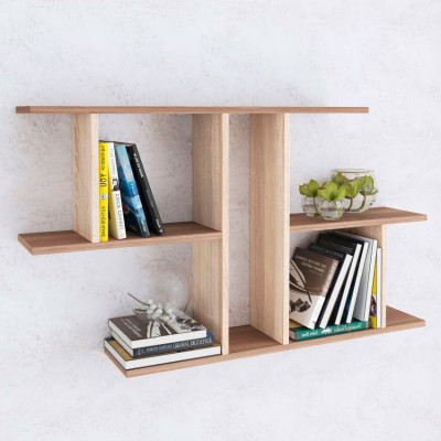 Полка навесная ПН-4 (1050*600*180) ясень шимо/дуб сонома