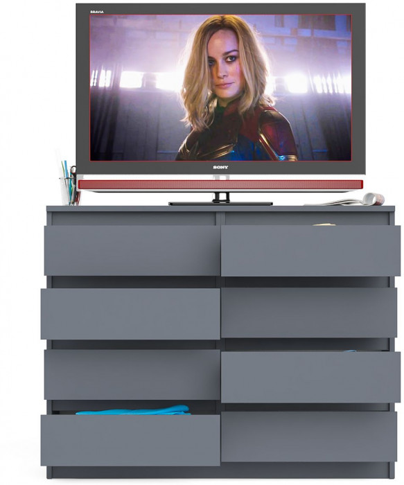 Мори Комод МК1200.8, графит