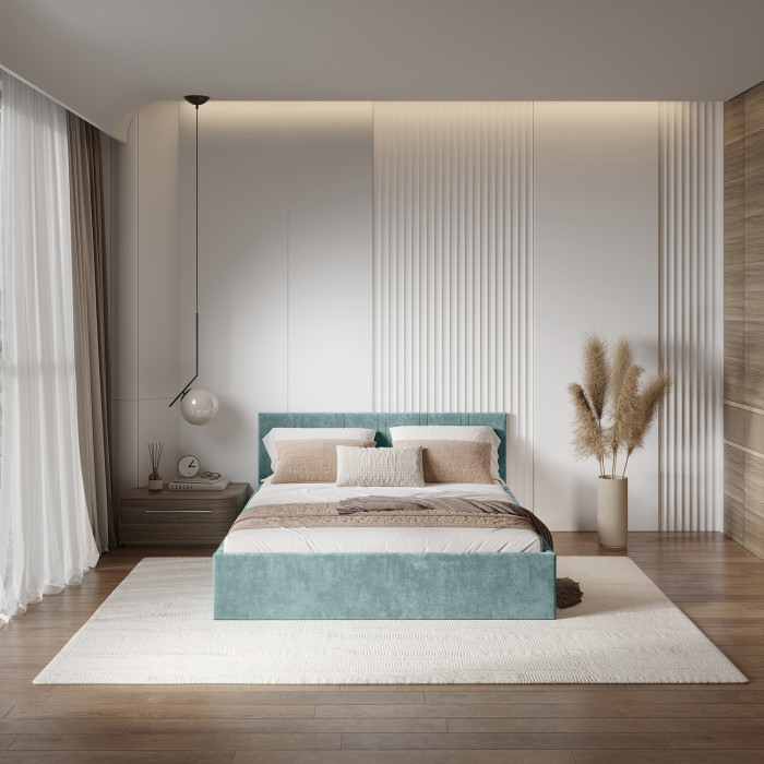 Кровать с подъемным механизмом Ника КР-08 120х200, Шарли Бриз