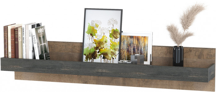 Трувор 15.60 Полка, дуб гранж песочный/интра