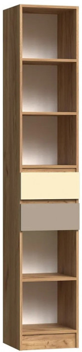 Модульная детская Челси Color, комплектация 1 (Слоновая кость/Глиняный серый/Дуб крафт)