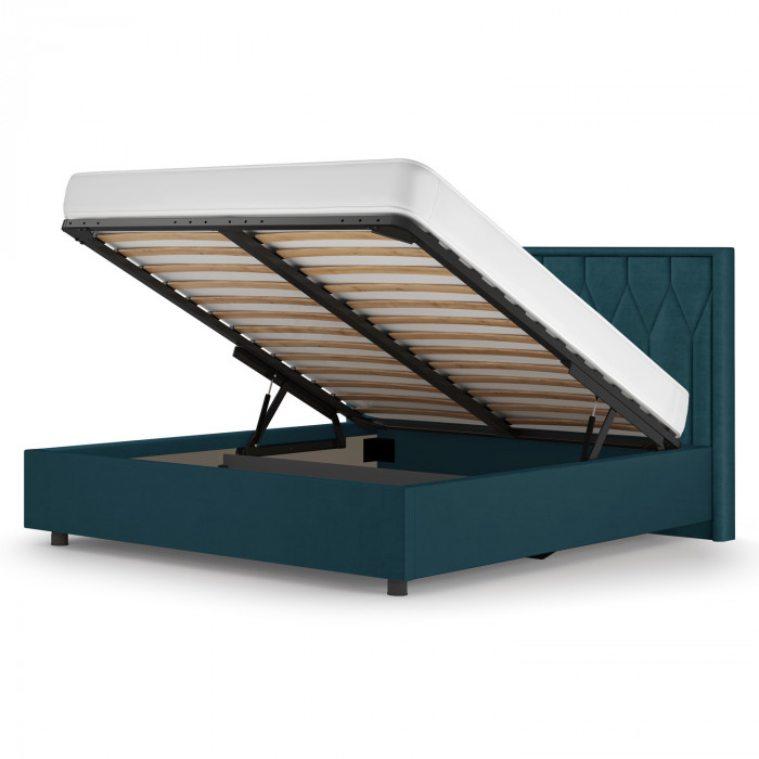 Кровать-10М с подъёмным основанием 1400 ментол