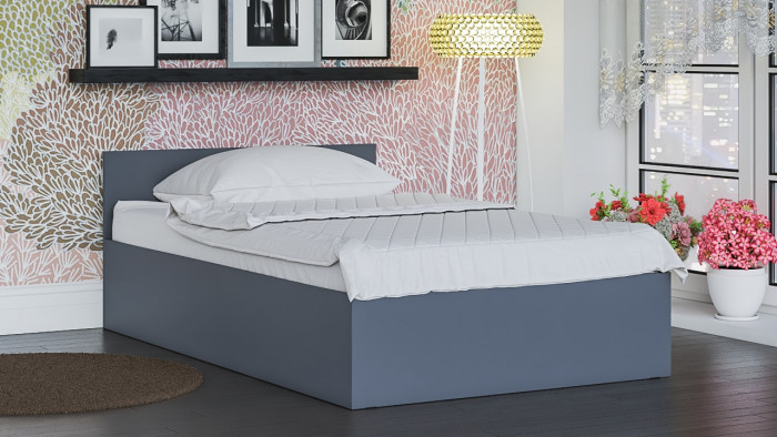 Мори Кровать 1200, графит