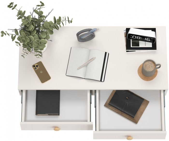 Афина Спальня 4-25904М1к.с. Стол, кашемир серый