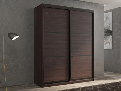 Шкаф-купе Кааппи 4 Венге 140х45х230 см