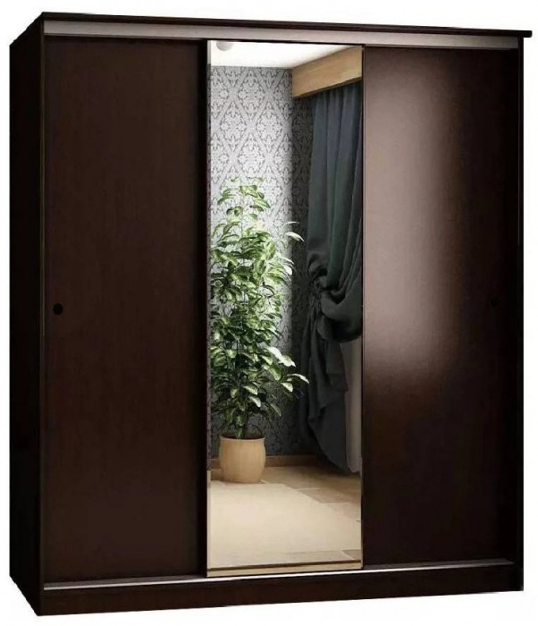 Шкаф-купе Альянс 2000 (Сандал светлый)