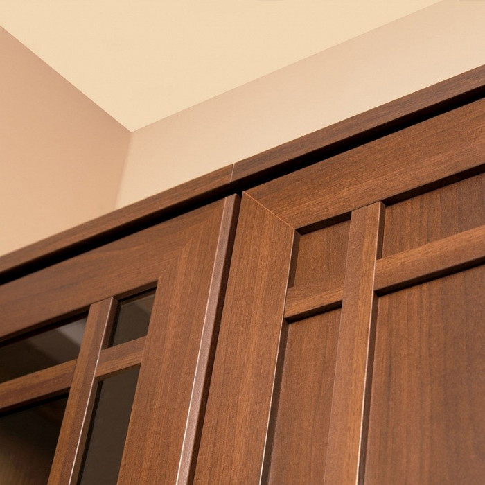 Шкаф для белья Шерлоск 81 правый, орех