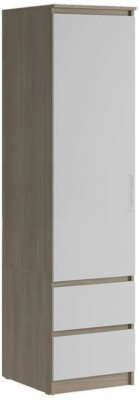 Челси Пенал (Белый глянец, Дуб Сонома)