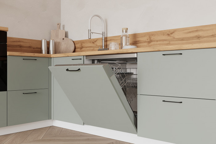 КГ Угловой 1500х3150 (с пм) Эмаль, Олива  Арника РМ в.5