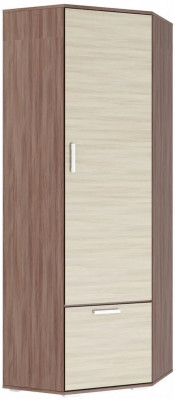 Ника Шкаф угловой, шу701, Ясень шимо темный/светлый