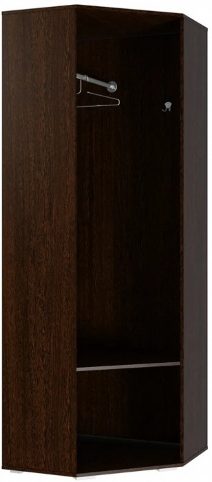 Ника Шкаф угловой, шу701, Ясень шимо темный/светлый