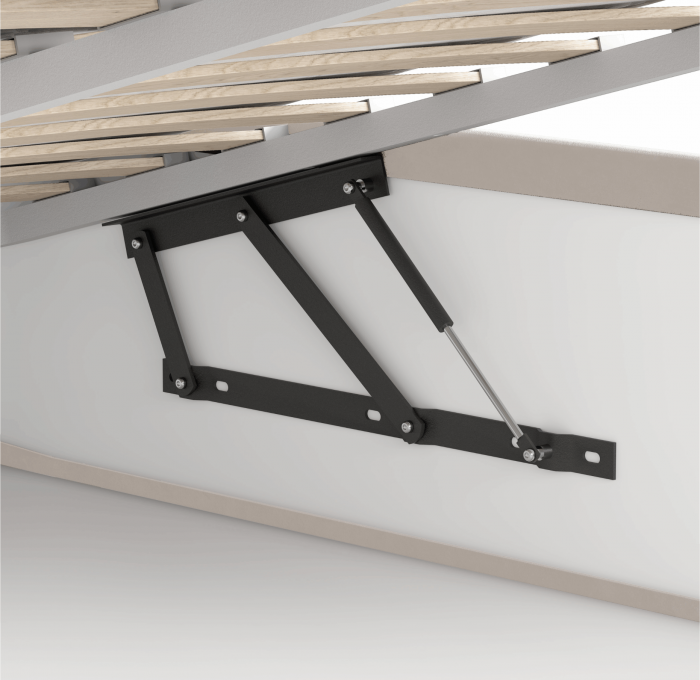 Кровать 140 с подъемным механизмом КРП-431-М-14, Микровелюр Zeekr-47