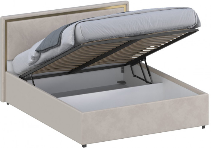 Кровать 140 с подъемным механизмом КРП-431-М-14, Микровелюр Zeekr-47