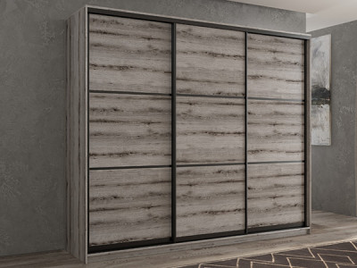 Шкаф-купе Кааппи 4 Эвок Окаменелый 200х60х230 см