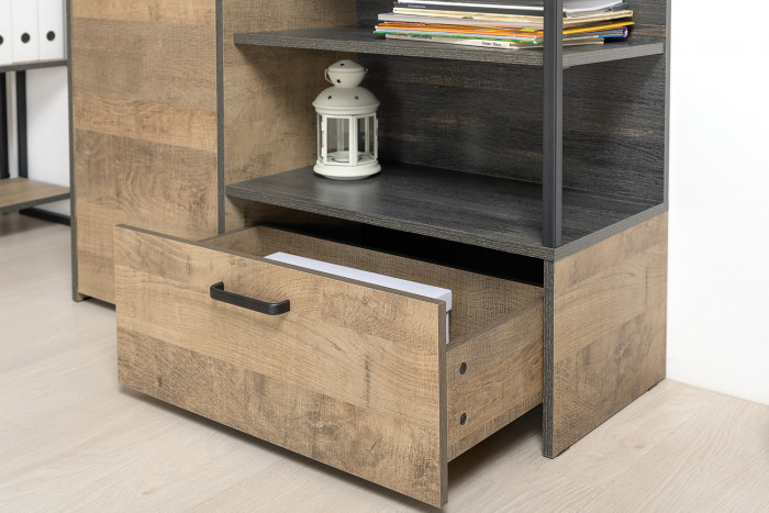 Трувор Гостиная 004, дуб гранж песочный/интра