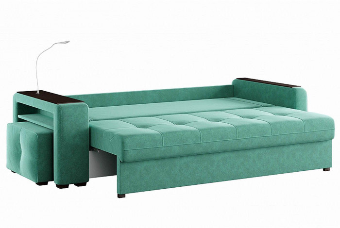 Диван Smart 4 пуф слева Б4-3Т-Б3 СК Кашемир 672