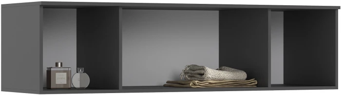 Норд Шкаф 4-х створчатый 1600 с антресолью, Графит/Изумруд