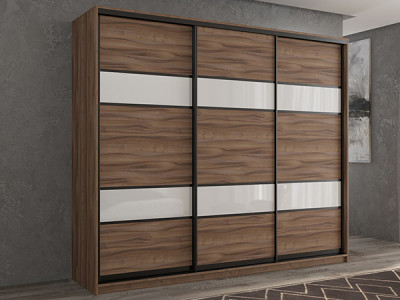 Шкаф-купе Кааппи 8 Орех Тьеполло 240х45х230 см