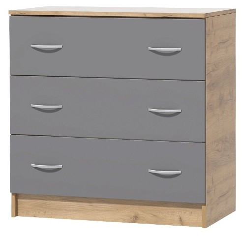 Кэт-7 Комод (Крафт золотой / Миндаль)