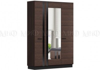 Магнолия Шкаф 3-хстворчатый, орех