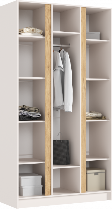 Келвин Шкаф 3-х створчатый (1200) (Кашемир, Кашемир)