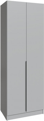 Шкаф Мадрид (0,8) с 2 ящ. внутри без зеркала, Камень серый
