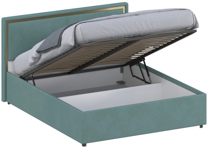 Кровать 140 с подъемным механизмом КРП-431-М-14, Микровелюр Zeekr-72