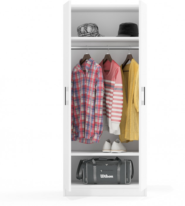 Шкаф С-МД-СК9Ш к компьютерному столу С-МД-СК9, белый шагрень