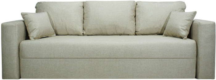 Диван-кровать Ливерпуль, 150х195, раскладной, еврокнижка, рогожка, бежевый