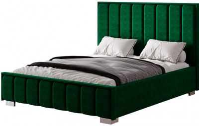 Кровать "Мирабель" КР-11 1,4м под подъемный механизм изумруд