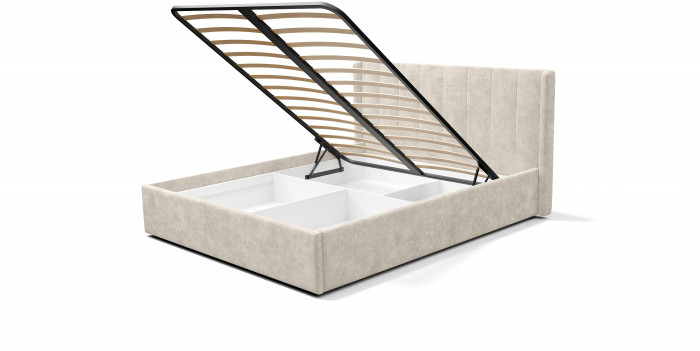 Кровать с подъемным механизмом Версаль КР-18 (1,6м), Миндаль