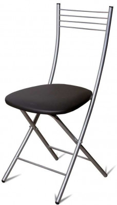 Стул Хлоя Складной Серебро/ С-118