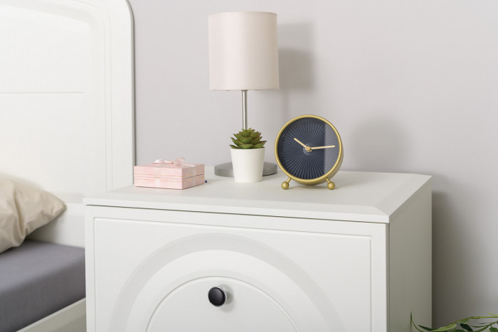 Валенсия Спальня № 43, ЛДСП белый шагрень/МДФ белый шагрень