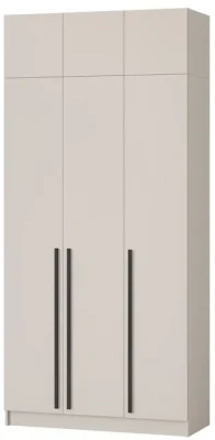 Шкаф Бастион 1200 с антресолью, Кашемир