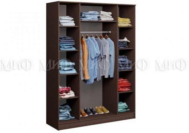 Фиеста Шкаф четырехдверный, ясень шимо